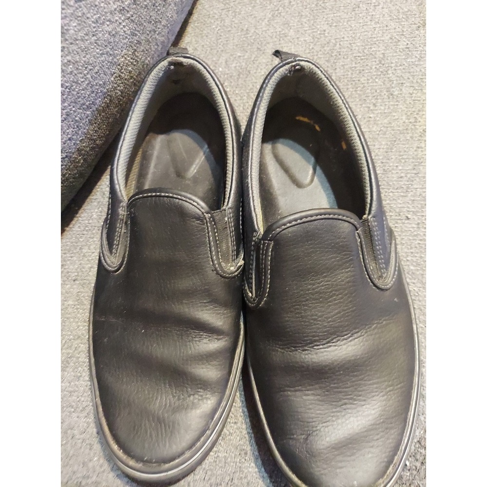 SlipGrips Women's Slip-On Twin Gore Slip-Resistant Skate Shoes Black Size 8W-9 - Picture 7 of 11